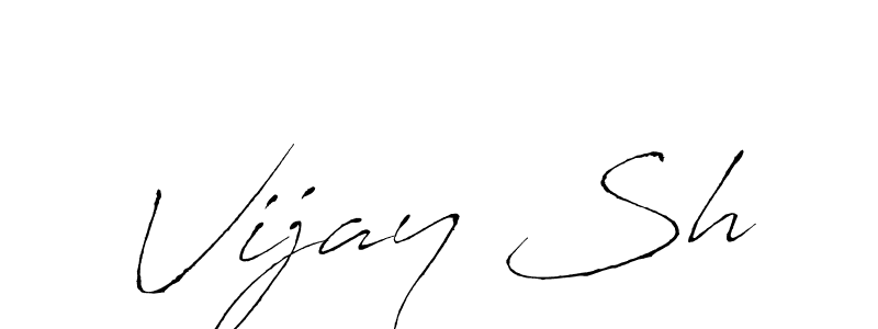 if you are searching for the best signature style for your name Vijay Sh. so please give up your signature search. here we have designed multiple signature styles  using Antro_Vectra. Vijay Sh signature style 6 images and pictures png