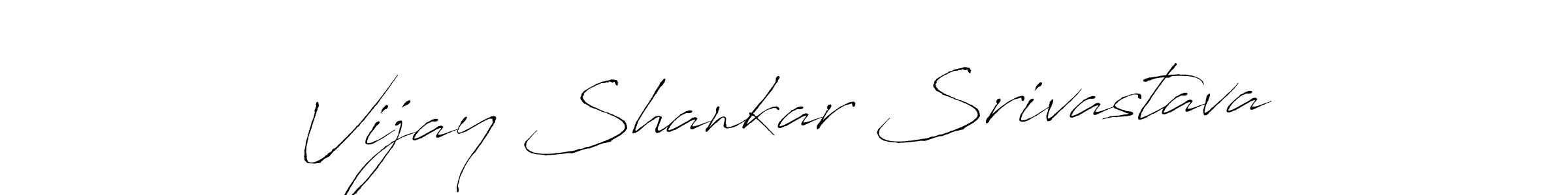 You should practise on your own different ways (Antro_Vectra) to write your name (Vijay Shankar Srivastava) in signature. don't let someone else do it for you. Vijay Shankar Srivastava signature style 6 images and pictures png