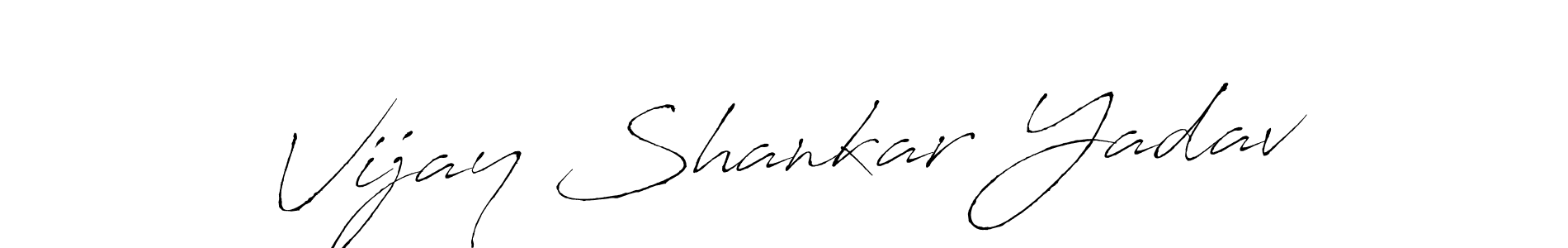 Make a short Vijay Shankar Yadav signature style. Manage your documents anywhere anytime using Antro_Vectra. Create and add eSignatures, submit forms, share and send files easily. Vijay Shankar Yadav signature style 6 images and pictures png
