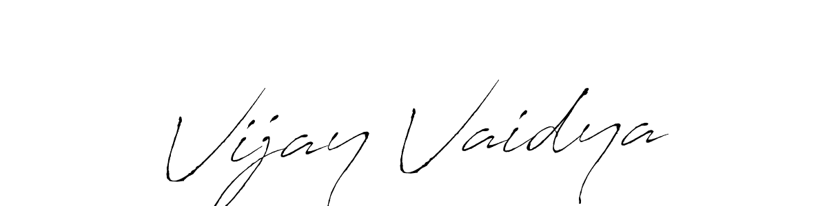 You should practise on your own different ways (Antro_Vectra) to write your name (Vijay Vaidya) in signature. don't let someone else do it for you. Vijay Vaidya signature style 6 images and pictures png