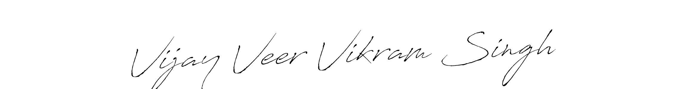 Antro_Vectra is a professional signature style that is perfect for those who want to add a touch of class to their signature. It is also a great choice for those who want to make their signature more unique. Get Vijay Veer Vikram Singh name to fancy signature for free. Vijay Veer Vikram Singh signature style 6 images and pictures png