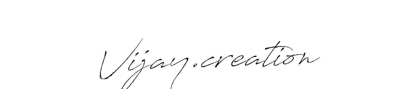 Use a signature maker to create a handwritten signature online. With this signature software, you can design (Antro_Vectra) your own signature for name Vijay.creation. Vijay.creation signature style 6 images and pictures png