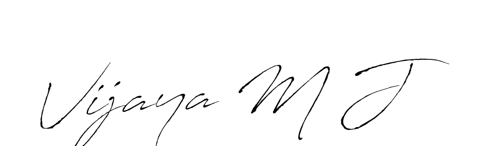 How to Draw Vijaya M J signature style? Antro_Vectra is a latest design signature styles for name Vijaya M J. Vijaya M J signature style 6 images and pictures png