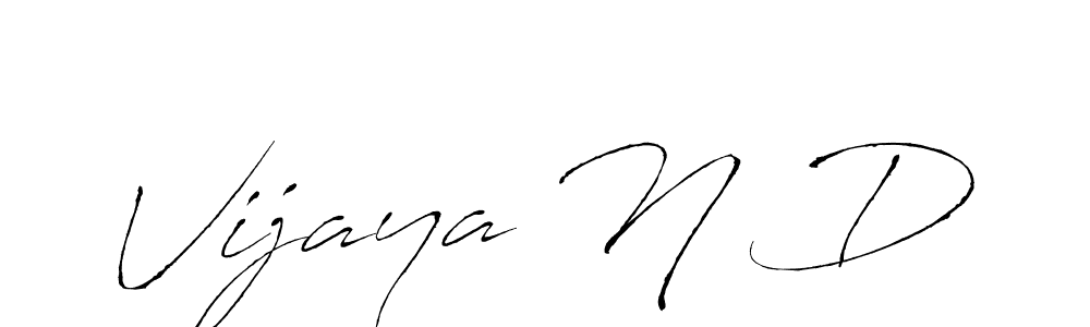 if you are searching for the best signature style for your name Vijaya N D. so please give up your signature search. here we have designed multiple signature styles  using Antro_Vectra. Vijaya N D signature style 6 images and pictures png