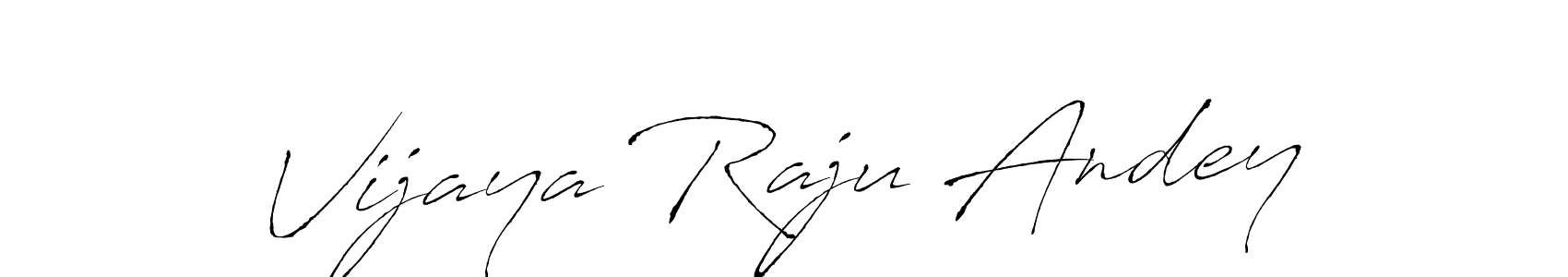 How to Draw Vijaya Raju Andey signature style? Antro_Vectra is a latest design signature styles for name Vijaya Raju Andey. Vijaya Raju Andey signature style 6 images and pictures png