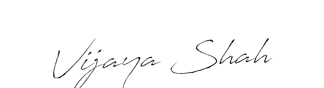 How to make Vijaya Shah signature? Antro_Vectra is a professional autograph style. Create handwritten signature for Vijaya Shah name. Vijaya Shah signature style 6 images and pictures png