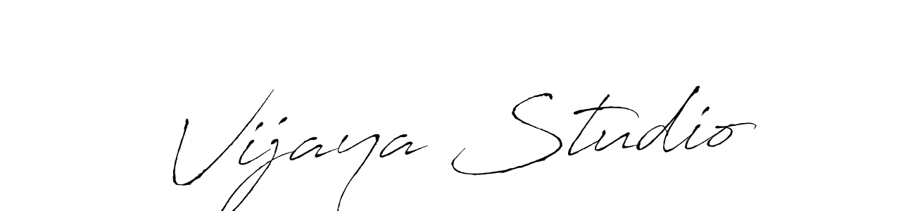 It looks lik you need a new signature style for name Vijaya Studio. Design unique handwritten (Antro_Vectra) signature with our free signature maker in just a few clicks. Vijaya Studio signature style 6 images and pictures png