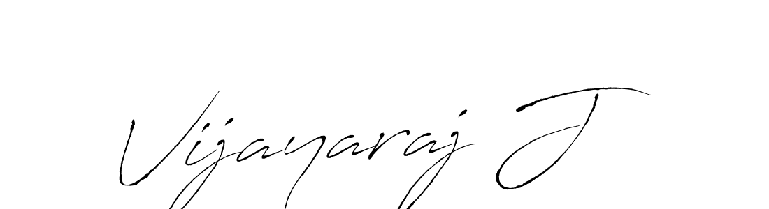 It looks lik you need a new signature style for name Vijayaraj J. Design unique handwritten (Antro_Vectra) signature with our free signature maker in just a few clicks. Vijayaraj J signature style 6 images and pictures png