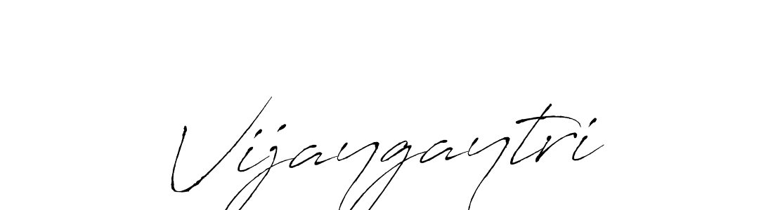 Design your own signature with our free online signature maker. With this signature software, you can create a handwritten (Antro_Vectra) signature for name Vijaygaytri. Vijaygaytri signature style 6 images and pictures png