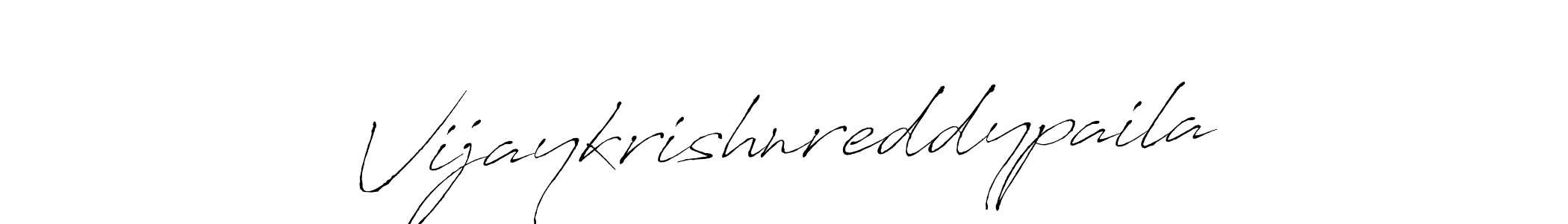This is the best signature style for the Vijaykrishnreddypaila name. Also you like these signature font (Antro_Vectra). Mix name signature. Vijaykrishnreddypaila signature style 6 images and pictures png