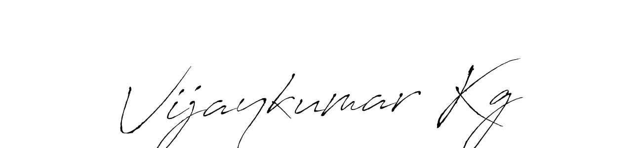 How to Draw Vijaykumar Kg signature style? Antro_Vectra is a latest design signature styles for name Vijaykumar Kg. Vijaykumar Kg signature style 6 images and pictures png