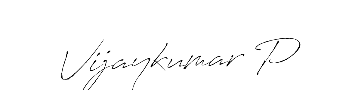 Also You can easily find your signature by using the search form. We will create Vijaykumar P name handwritten signature images for you free of cost using Antro_Vectra sign style. Vijaykumar P signature style 6 images and pictures png
