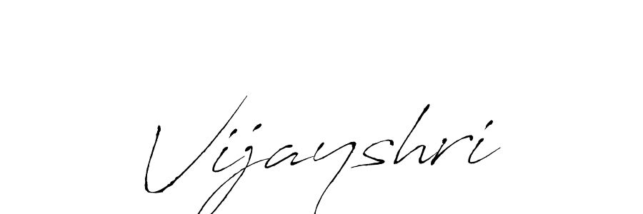 You should practise on your own different ways (Antro_Vectra) to write your name (Vijayshri) in signature. don't let someone else do it for you. Vijayshri signature style 6 images and pictures png