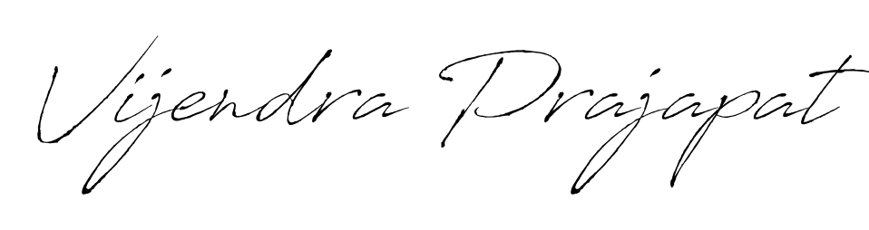 The Antro_Vectra typeface gives name Vijendra Prajapat a refined look. Suitable for certificates, diplomas, and official verification. Vijendra Prajapat signature style 6 images and pictures png