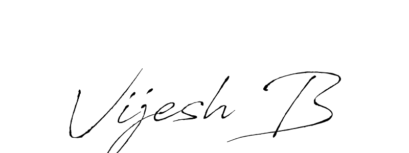 Also we have Vijesh B name is the best signature style. Create professional handwritten signature collection using Antro_Vectra autograph style. Vijesh B signature style 6 images and pictures png