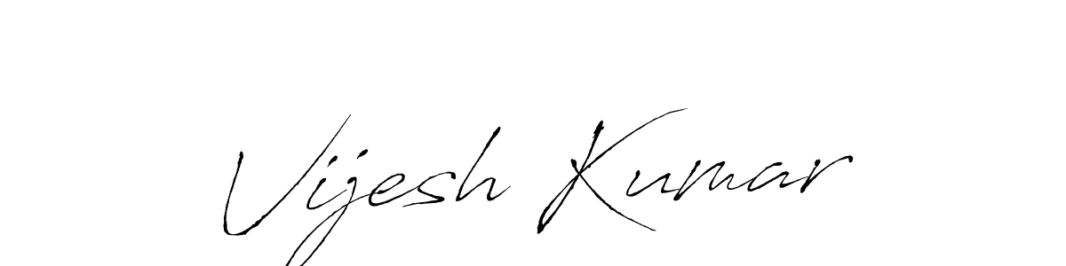 Also we have Vijesh Kumar name is the best signature style. Create professional handwritten signature collection using Antro_Vectra autograph style. Vijesh Kumar signature style 6 images and pictures png