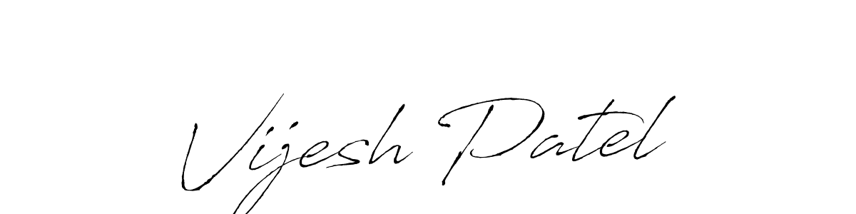 Also we have Vijesh Patel name is the best signature style. Create professional handwritten signature collection using Antro_Vectra autograph style. Vijesh Patel signature style 6 images and pictures png