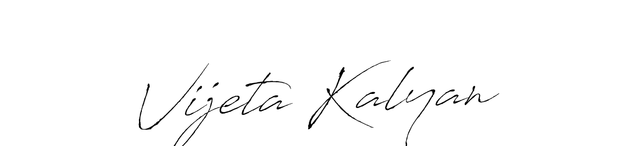 It looks lik you need a new signature style for name Vijeta Kalyan. Design unique handwritten (Antro_Vectra) signature with our free signature maker in just a few clicks. Vijeta Kalyan signature style 6 images and pictures png