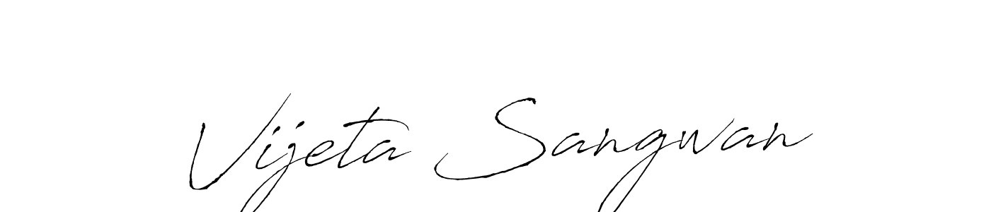 Make a beautiful signature design for name Vijeta Sangwan. Use this online signature maker to create a handwritten signature for free. Vijeta Sangwan signature style 6 images and pictures png