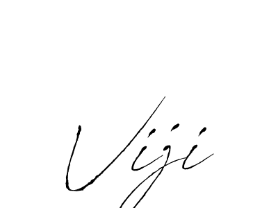 Viji stylish signature style. Best Handwritten Sign (Antro_Vectra) for my name. Handwritten Signature Collection Ideas for my name Viji. Viji signature style 6 images and pictures png