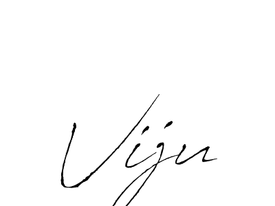 How to make Viju signature? Antro_Vectra is a professional autograph style. Create handwritten signature for Viju name. Viju signature style 6 images and pictures png
