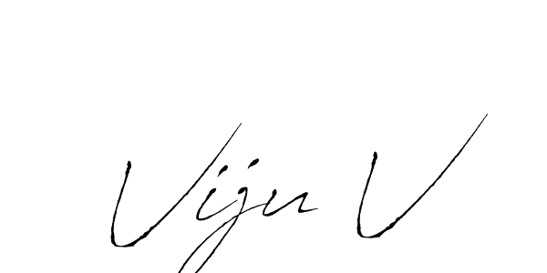 You can use this online signature creator to create a handwritten signature for the name Viju V. This is the best online autograph maker. Viju V signature style 6 images and pictures png
