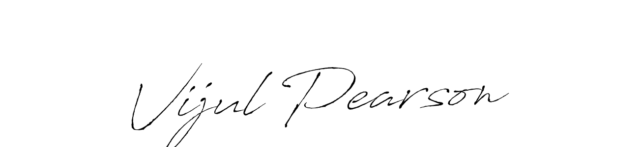 if you are searching for the best signature style for your name Vijul Pearson. so please give up your signature search. here we have designed multiple signature styles  using Antro_Vectra. Vijul Pearson signature style 6 images and pictures png