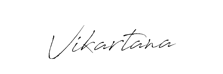 Use a signature maker to create a handwritten signature online. With this signature software, you can design (Antro_Vectra) your own signature for name Vikartana. Vikartana signature style 6 images and pictures png
