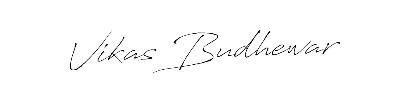It looks lik you need a new signature style for name Vikas Budhewar. Design unique handwritten (Antro_Vectra) signature with our free signature maker in just a few clicks. Vikas Budhewar signature style 6 images and pictures png