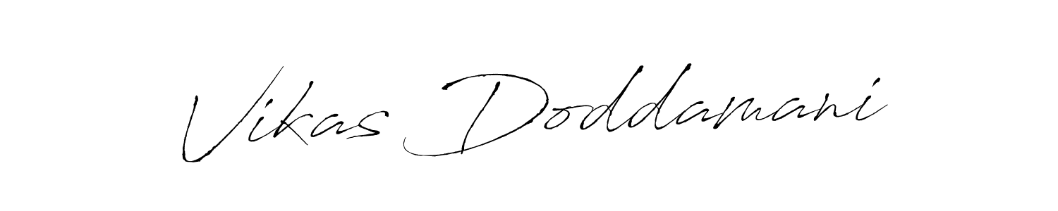 Use a signature maker to create a handwritten signature online. With this signature software, you can design (Antro_Vectra) your own signature for name Vikas Doddamani. Vikas Doddamani signature style 6 images and pictures png