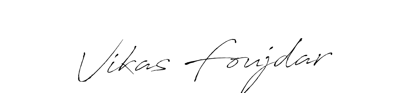 The best way (Antro_Vectra) to make a short signature is to pick only two or three words in your name. The name Vikas Foujdar include a total of six letters. For converting this name. Vikas Foujdar signature style 6 images and pictures png