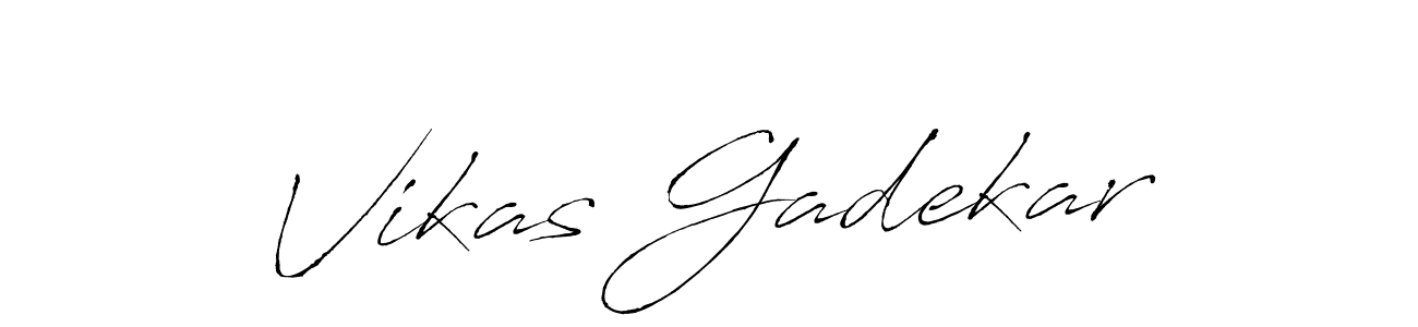 Similarly Antro_Vectra is the best handwritten signature design. Signature creator online .You can use it as an online autograph creator for name Vikas Gadekar. Vikas Gadekar signature style 6 images and pictures png