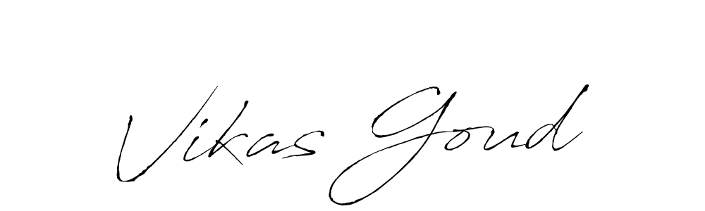 Also we have Vikas Goud name is the best signature style. Create professional handwritten signature collection using Antro_Vectra autograph style. Vikas Goud signature style 6 images and pictures png