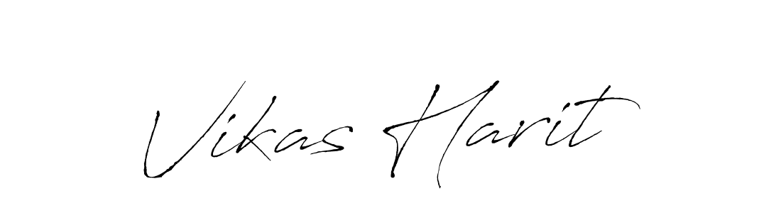 You can use this online signature creator to create a handwritten signature for the name Vikas Harit. This is the best online autograph maker. Vikas Harit signature style 6 images and pictures png