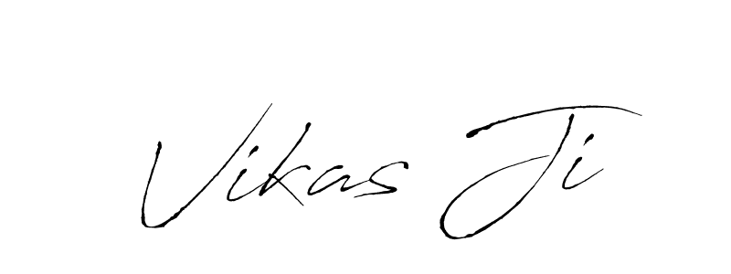 Vikas Ji stylish signature style. Best Handwritten Sign (Antro_Vectra) for my name. Handwritten Signature Collection Ideas for my name Vikas Ji. Vikas Ji signature style 6 images and pictures png