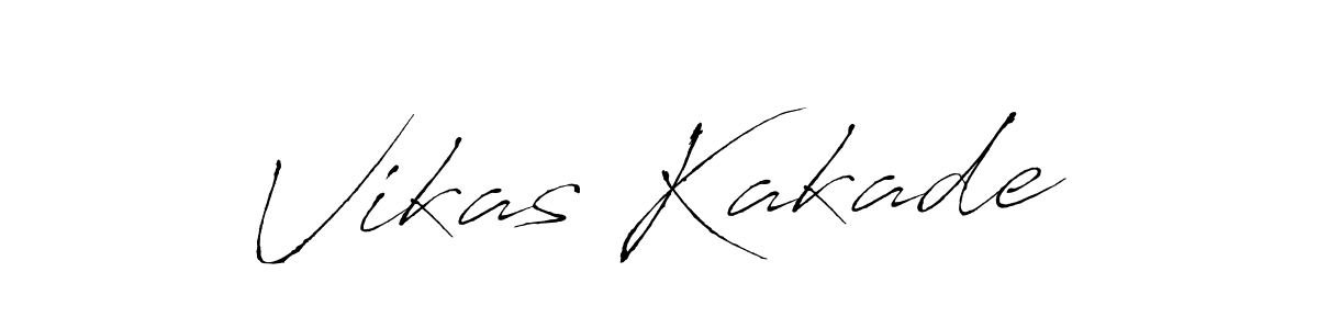 You can use this online signature creator to create a handwritten signature for the name Vikas Kakade. This is the best online autograph maker. Vikas Kakade signature style 6 images and pictures png