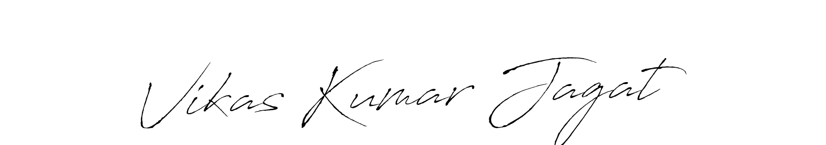 It looks lik you need a new signature style for name Vikas Kumar Jagat. Design unique handwritten (Antro_Vectra) signature with our free signature maker in just a few clicks. Vikas Kumar Jagat signature style 6 images and pictures png