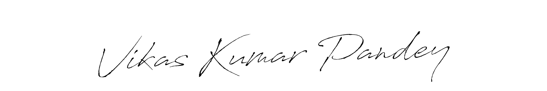 Vikas Kumar Pandey stylish signature style. Best Handwritten Sign (Antro_Vectra) for my name. Handwritten Signature Collection Ideas for my name Vikas Kumar Pandey. Vikas Kumar Pandey signature style 6 images and pictures png