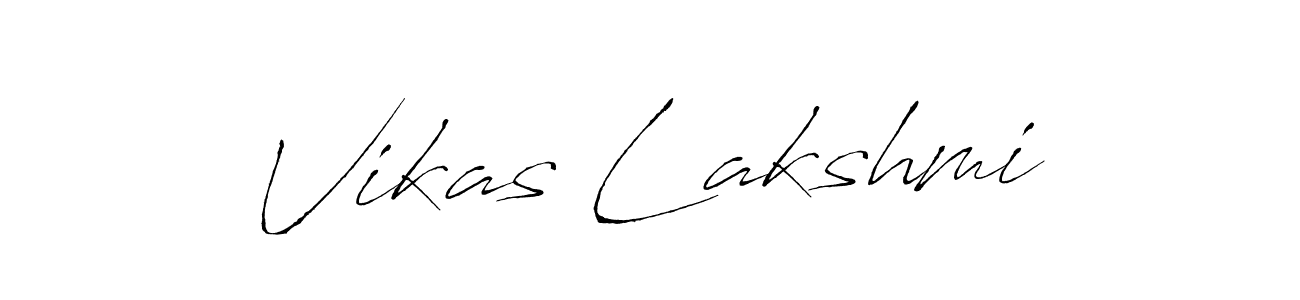 The best way (Antro_Vectra) to make a short signature is to pick only two or three words in your name. The name Vikas Lakshmi include a total of six letters. For converting this name. Vikas Lakshmi signature style 6 images and pictures png