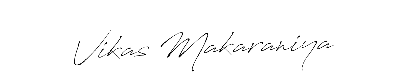 The best way (Antro_Vectra) to make a short signature is to pick only two or three words in your name. The name Vikas Makaraniya include a total of six letters. For converting this name. Vikas Makaraniya signature style 6 images and pictures png