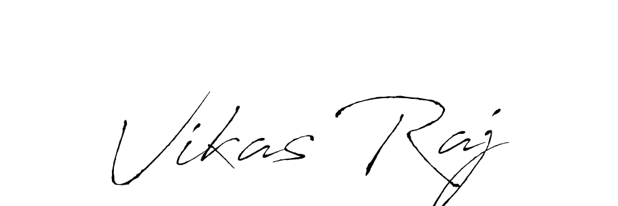 Create a beautiful signature design for name Vikas Raj. With this signature (Antro_Vectra) fonts, you can make a handwritten signature for free. Vikas Raj signature style 6 images and pictures png