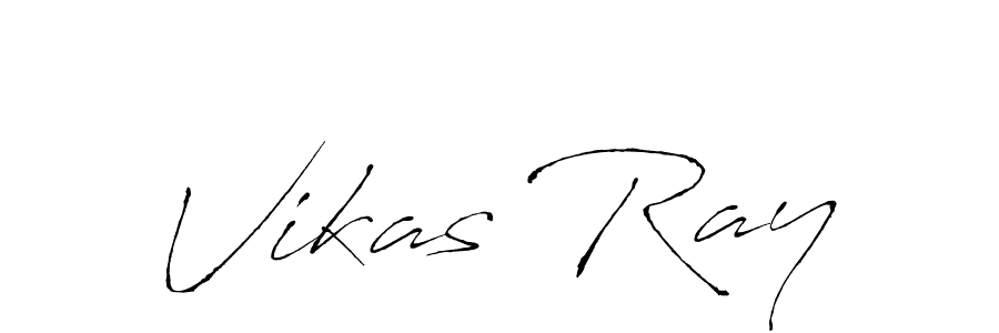 How to make Vikas Ray signature? Antro_Vectra is a professional autograph style. Create handwritten signature for Vikas Ray name. Vikas Ray signature style 6 images and pictures png