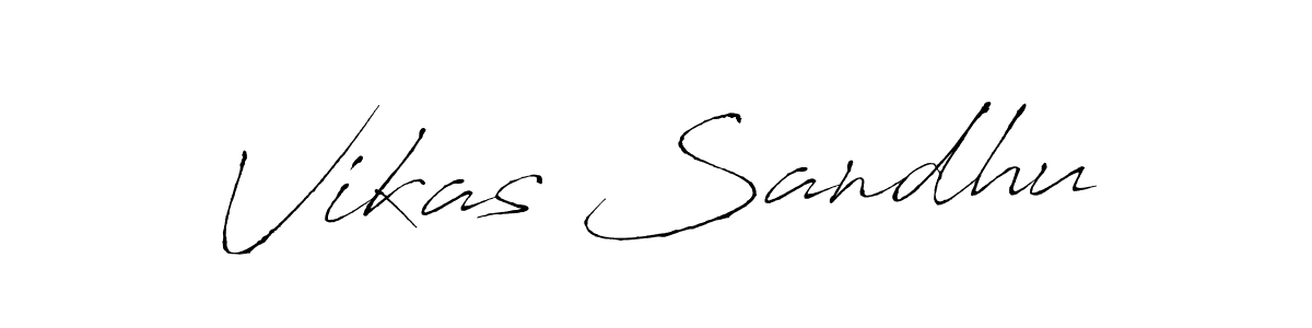 Make a beautiful signature design for name Vikas Sandhu. Use this online signature maker to create a handwritten signature for free. Vikas Sandhu signature style 6 images and pictures png