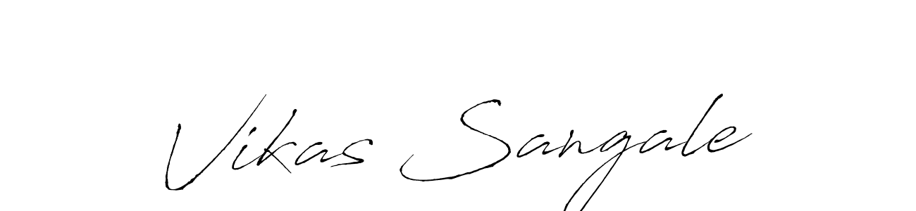 Make a beautiful signature design for name Vikas Sangale. Use this online signature maker to create a handwritten signature for free. Vikas Sangale signature style 6 images and pictures png