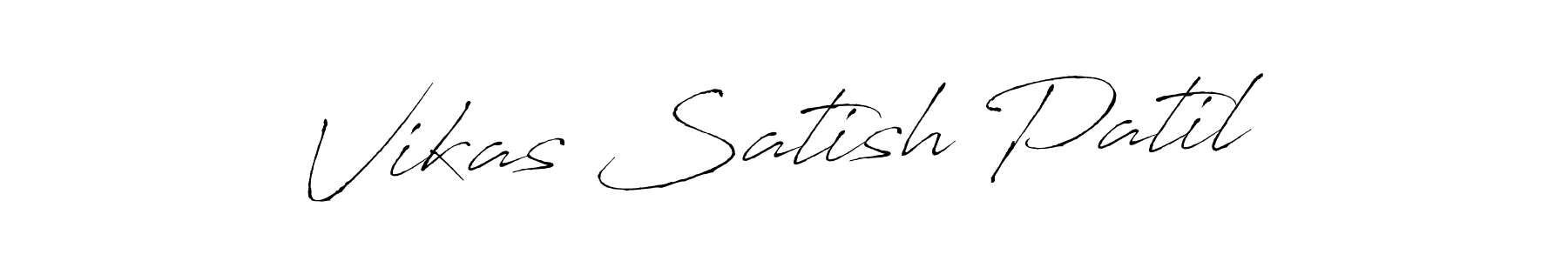 Make a beautiful signature design for name Vikas Satish Patil. Use this online signature maker to create a handwritten signature for free. Vikas Satish Patil signature style 6 images and pictures png