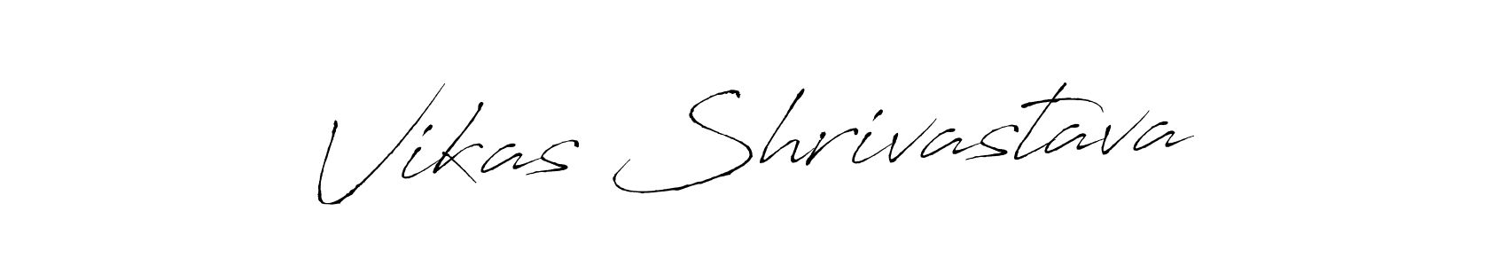 Vikas Shrivastava stylish signature style. Best Handwritten Sign (Antro_Vectra) for my name. Handwritten Signature Collection Ideas for my name Vikas Shrivastava. Vikas Shrivastava signature style 6 images and pictures png