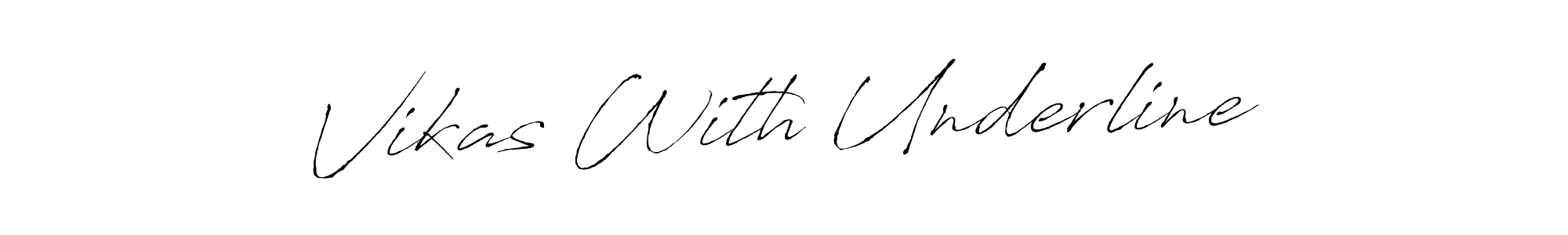 Best and Professional Signature Style for Vikas With Underline. Antro_Vectra Best Signature Style Collection. Vikas With Underline signature style 6 images and pictures png