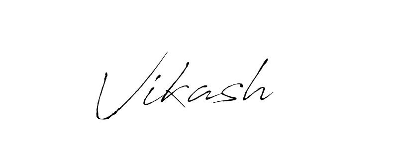 Antro_Vectra is a professional signature style that is perfect for those who want to add a touch of class to their signature. It is also a great choice for those who want to make their signature more unique. Get Vikash   name to fancy signature for free. Vikash   signature style 6 images and pictures png