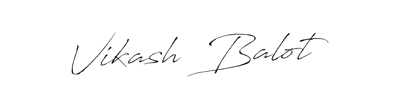 Make a beautiful signature design for name Vikash  Balot. Use this online signature maker to create a handwritten signature for free. Vikash  Balot signature style 6 images and pictures png