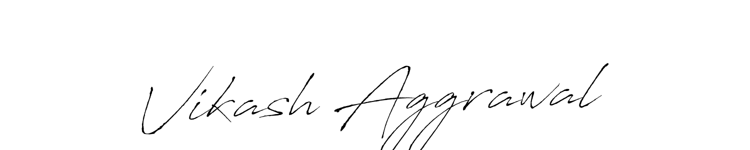 Also we have Vikash Aggrawal name is the best signature style. Create professional handwritten signature collection using Antro_Vectra autograph style. Vikash Aggrawal signature style 6 images and pictures png